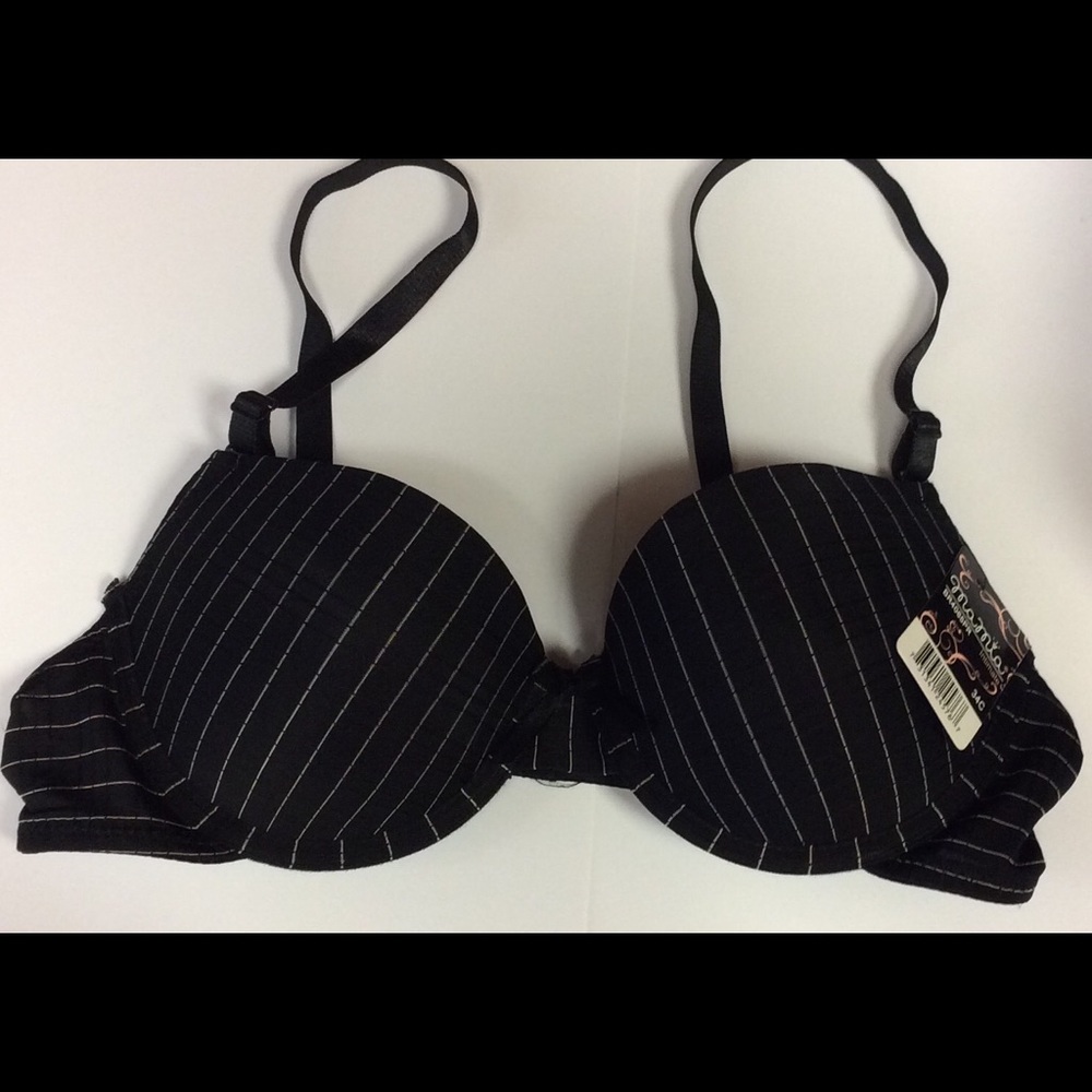 Pinstriped Underwire Bra NWT