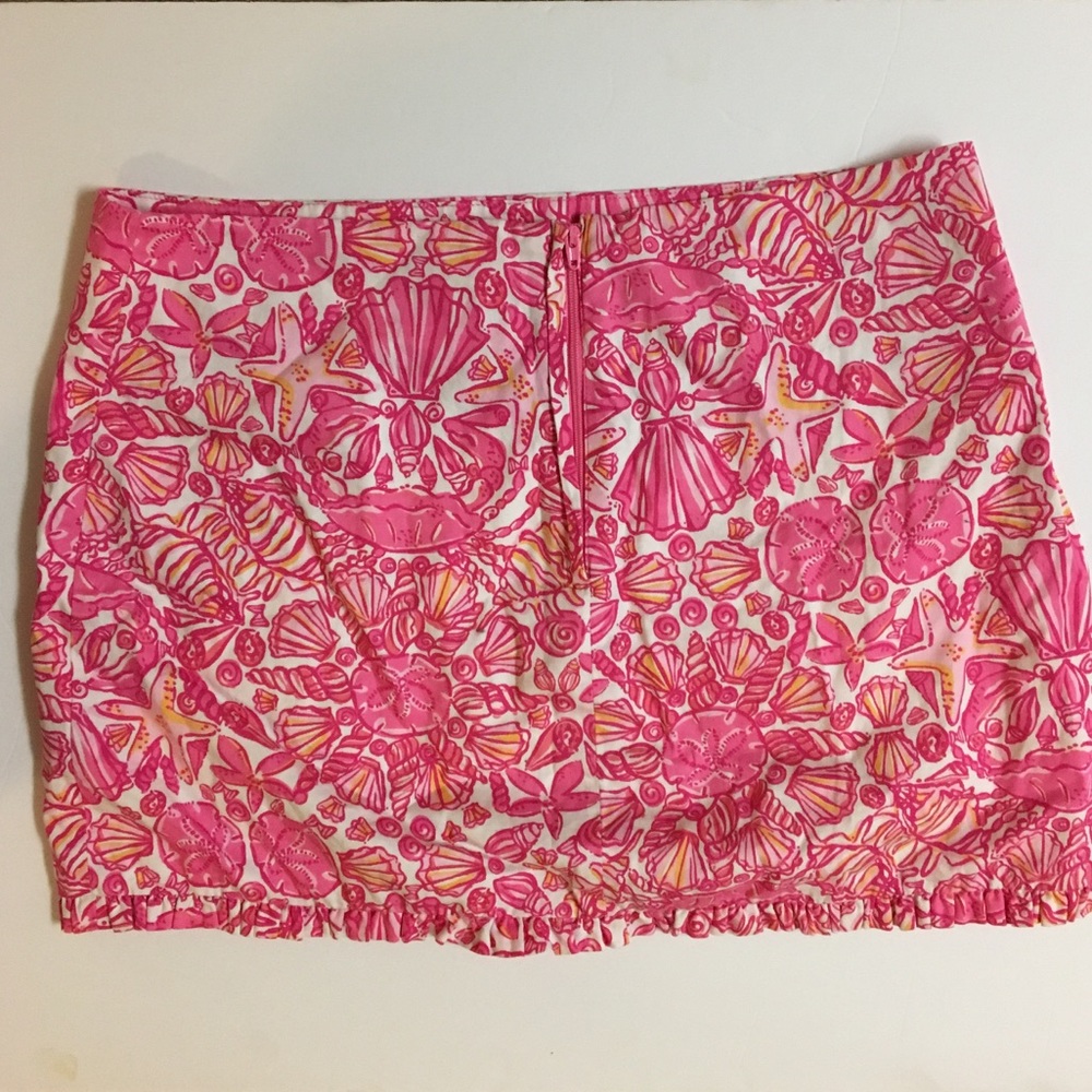 Lilly Pulitzer Pink Callie Skirt - Picture 2 of 4