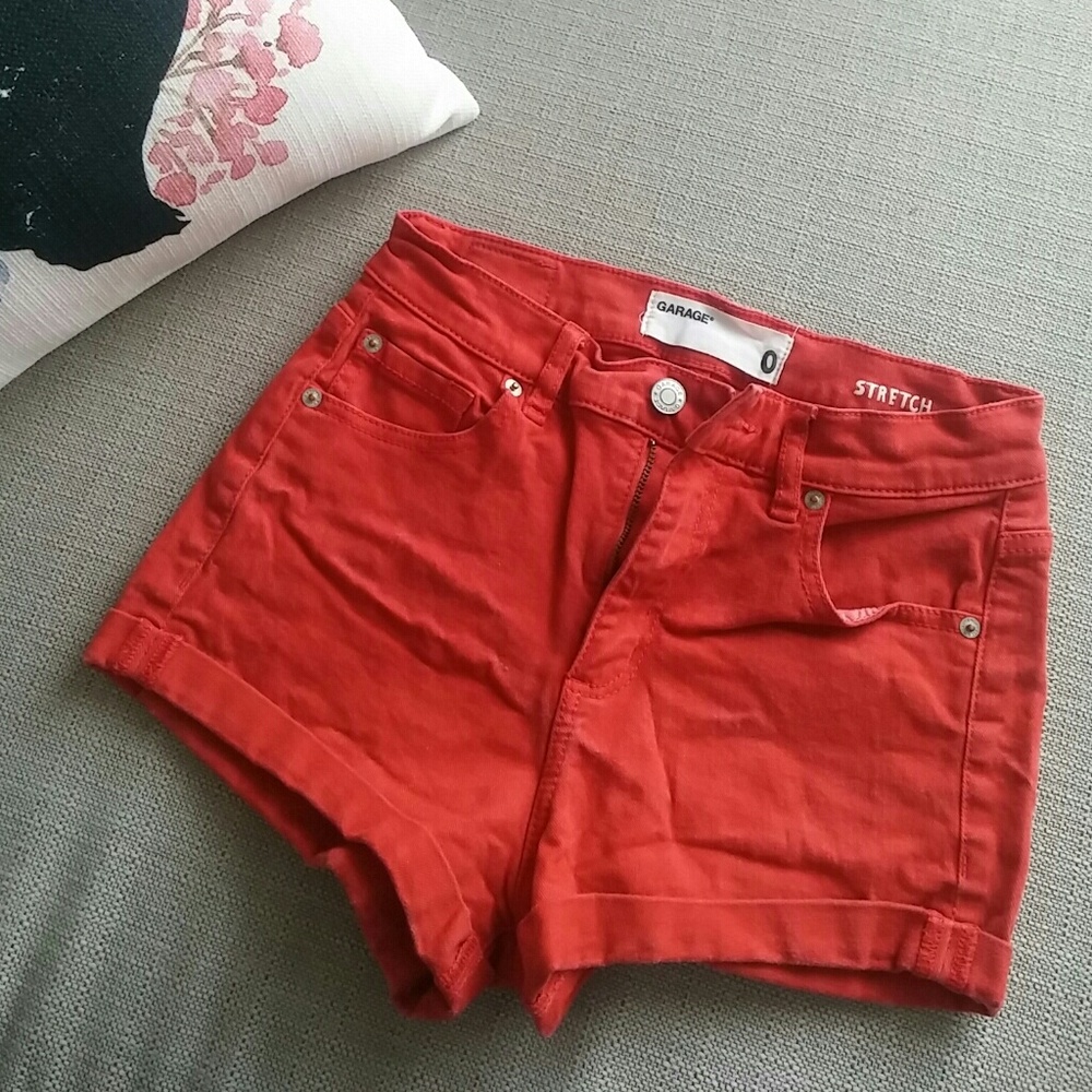 Garage High Waist Shorts