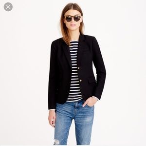 Only worn twice! J.Crew Black Schoolboy Blazer