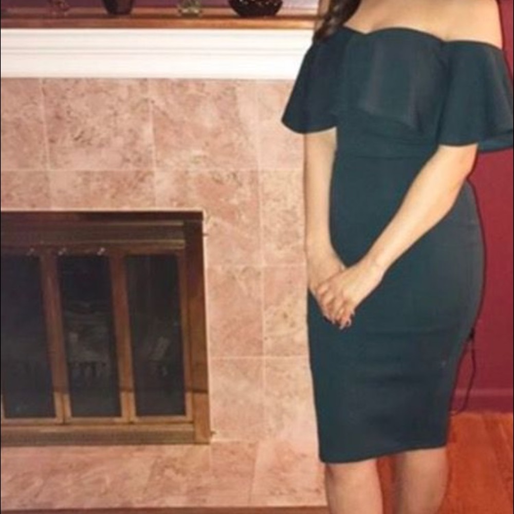 Green dress