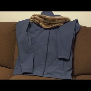 Marmot Grey Hooded Jacket