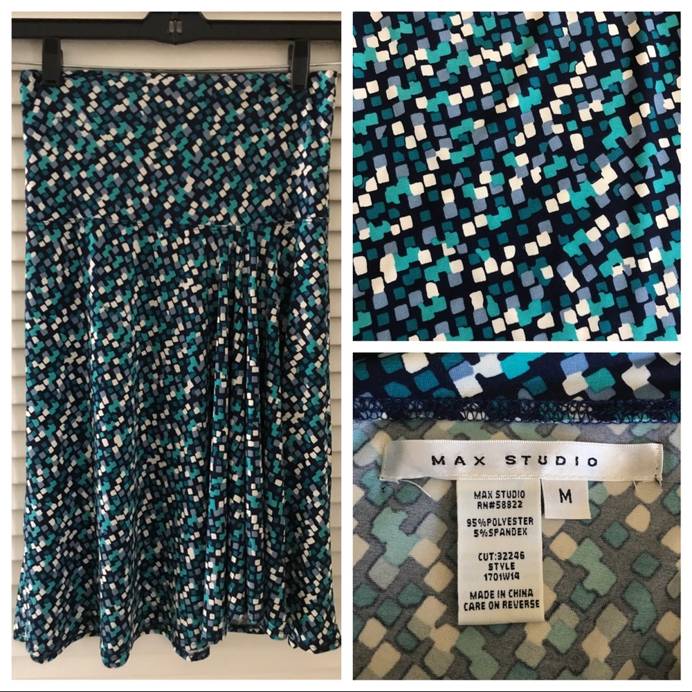 Max Studio a-line skirt