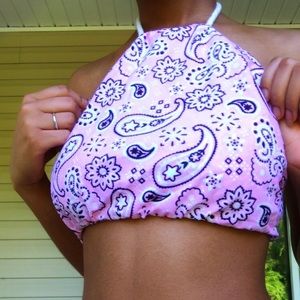 Bandana Halter Top