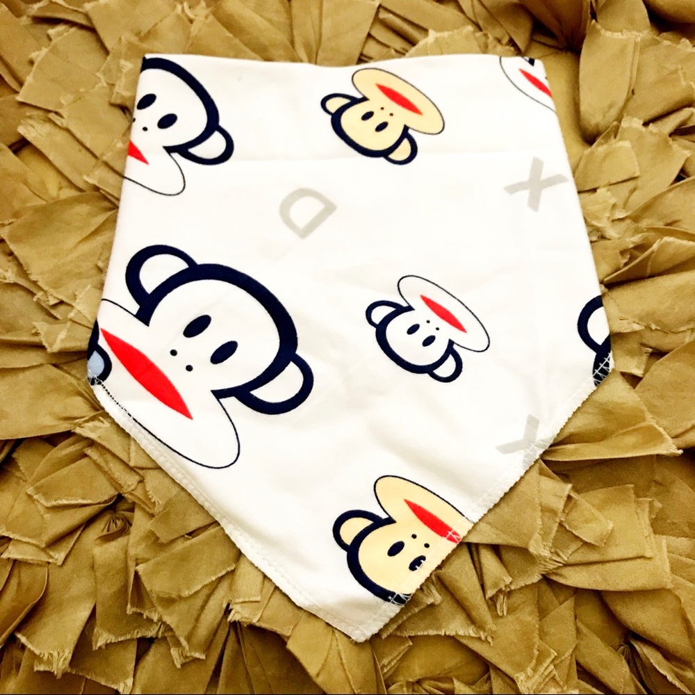 🙊❤️Monkey Baby Bib