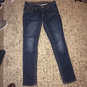 Dark blue size 29 "Jessica Skinny" Rocks