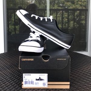 Leather Low-Tops Converse