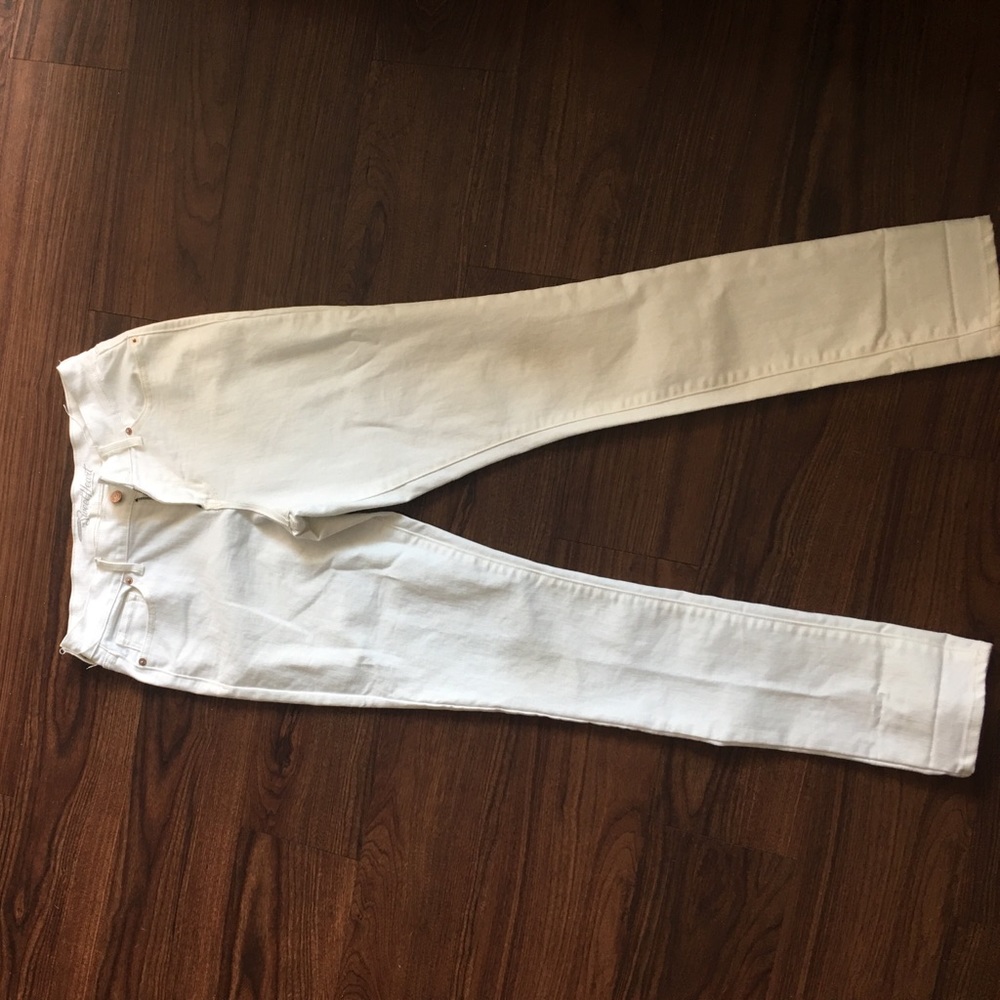 White jeans