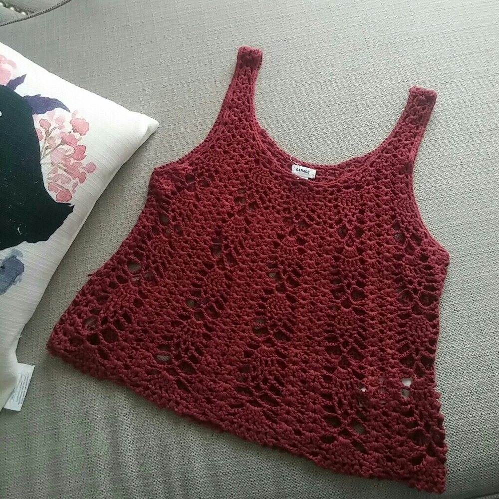 Crochet tank top