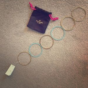 Kate Spade Gold and Silver Bangles- NWT