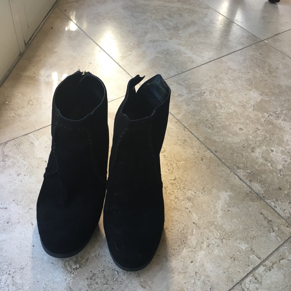 Black booties