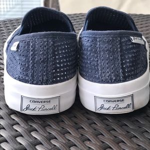 💙 PRICE DROPPED 💙Blue Canvas Converse