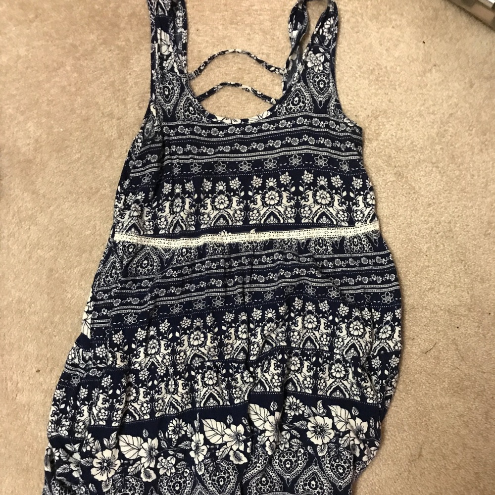 BOGO Blue print sun dress!