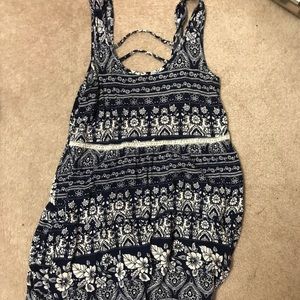 BOGO Blue print sun dress!