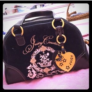 Black & Gold Juicy Couture Handbag - Barely Used! Black & Gold Juicy Couture Handbag - Barely Used!