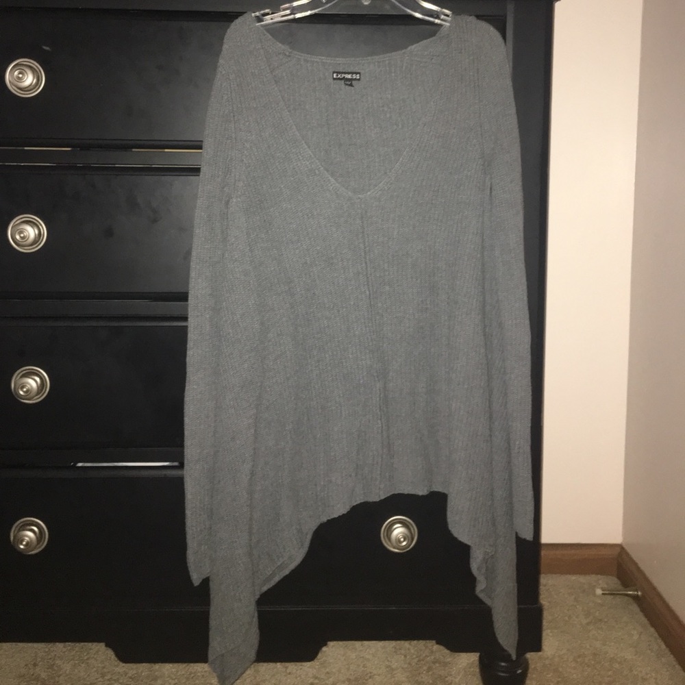 Express XS grey sweater