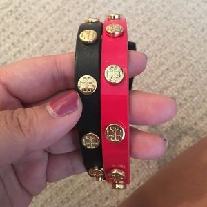 Two Tory Butch Wrap Bracelets