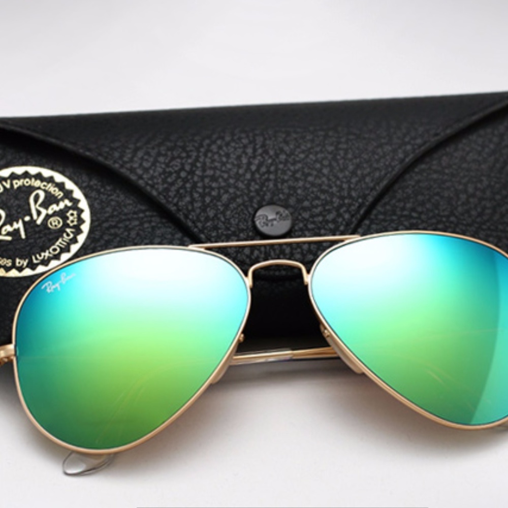 Aviator Flash Lenses (Green Lense)