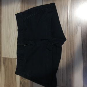 Black shorts