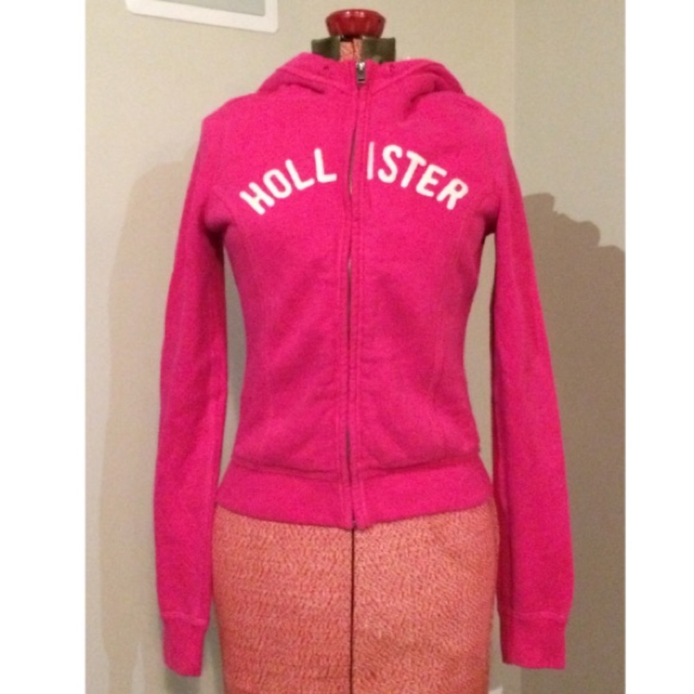 SALE!  Hollister front zip hooded sweatshirt
