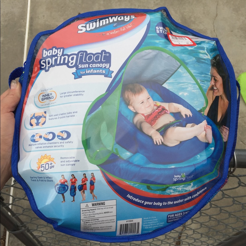 Swimways spring float infant baby
