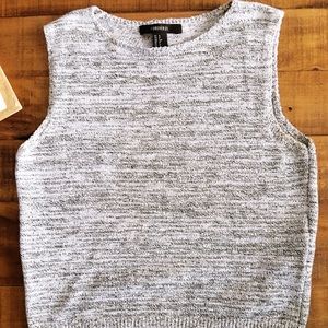 Forever 21 Knit High Neck Crop Top