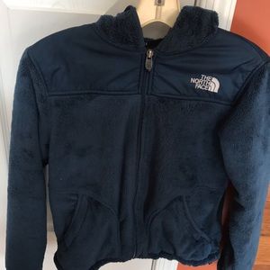 Blue North face size small