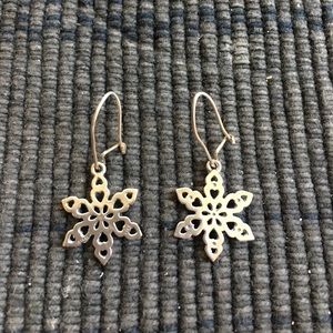 James Avery snowflake earrings