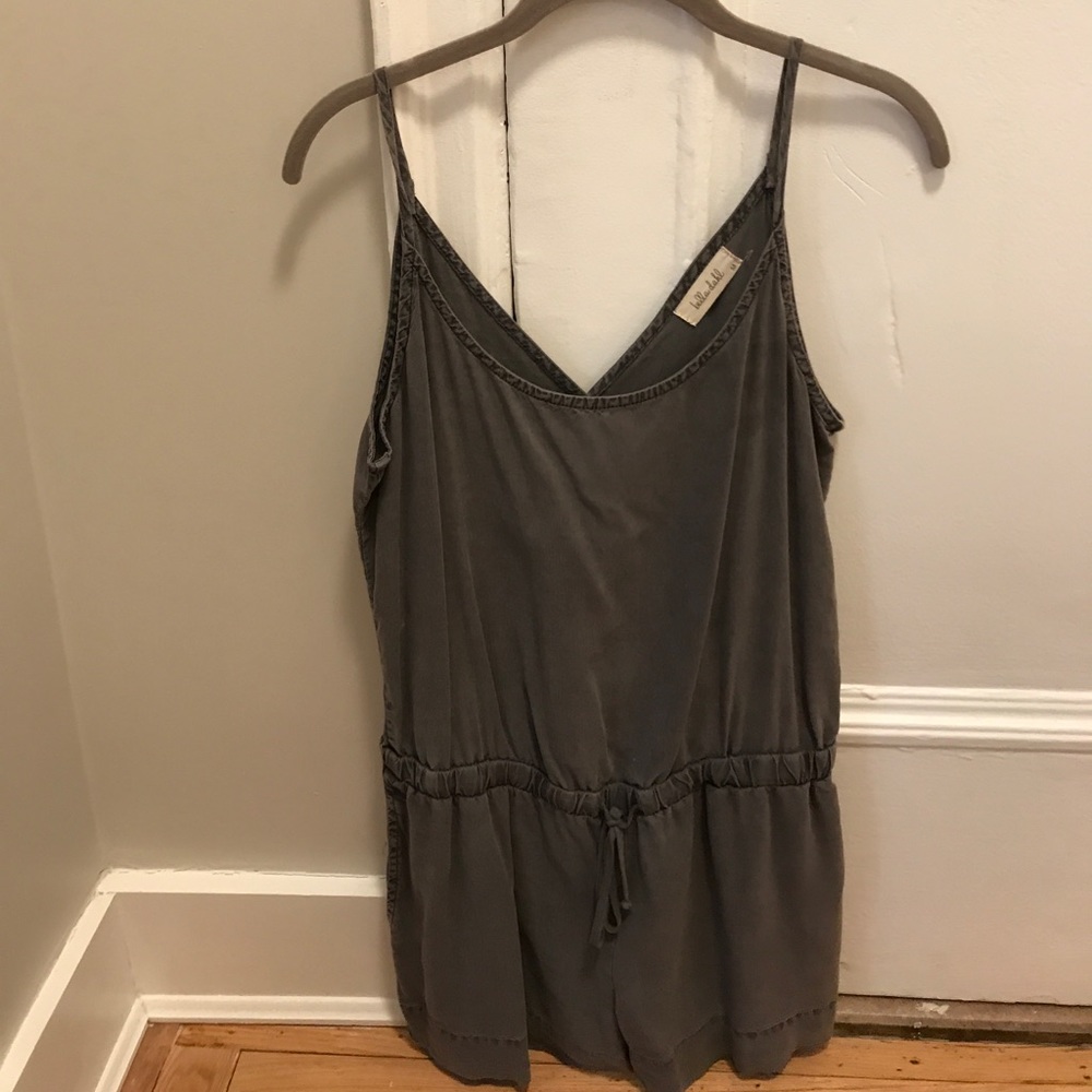 Bella Dahl Olive Short Romper