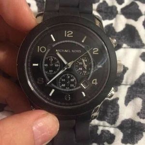 Black Michael Kors watch