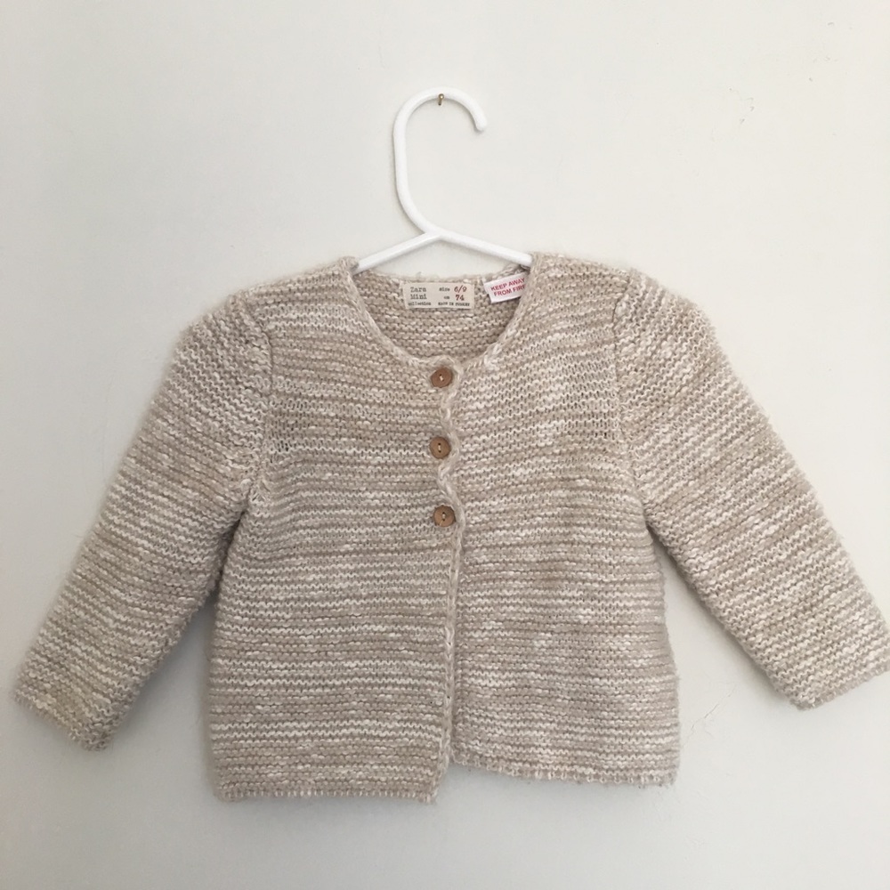 Zara baby girl knit sweater