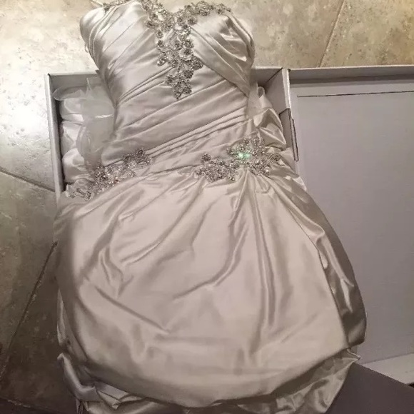 Pnina Tornai Sweetheart crystals Wedding Dress - Picture 5 of 8