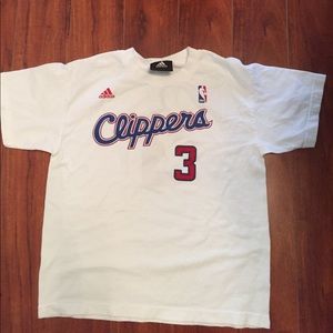 ⚡️⬇️NBA adidas LA Clippers youth t shirt