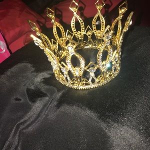 Gold diamond Tiara