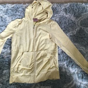 Juicy couture terry zip up