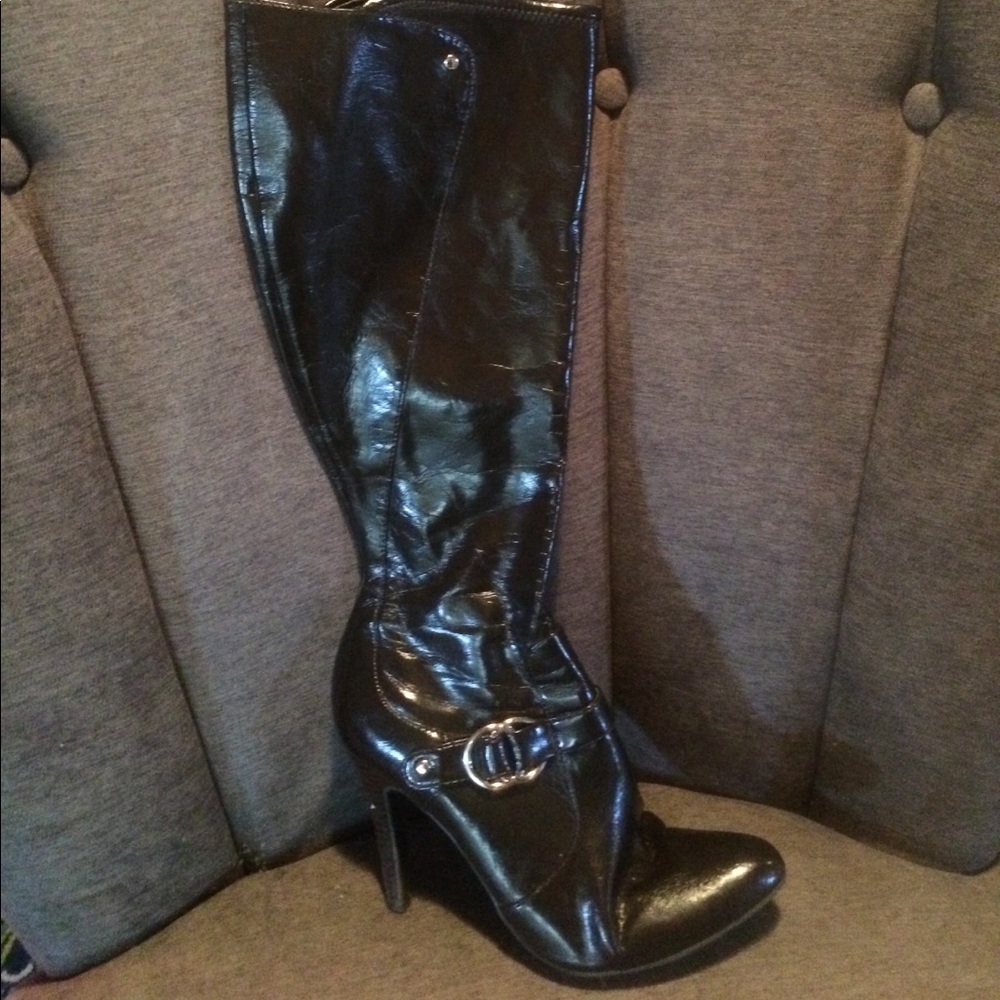 Mark fisher dark brown boot