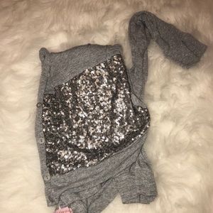 Glitter pocket cardigan