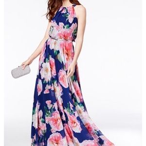 INC Floral Print Maxi Dress Brand NEW