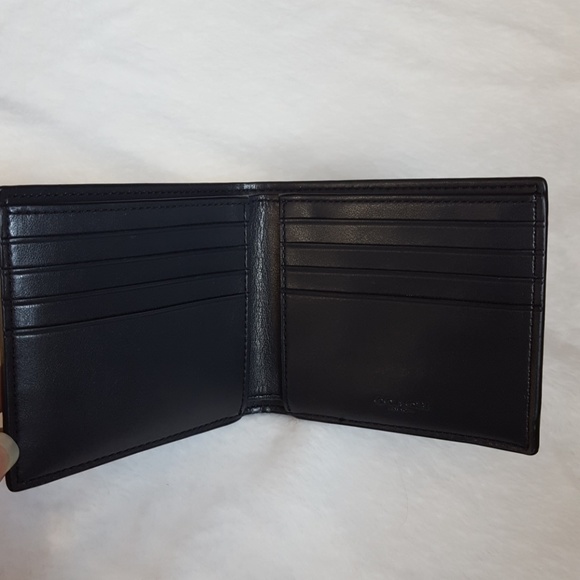 🔖NWT🔖 Men's Coach Double Billfold Wallet - Picture 2 of 4