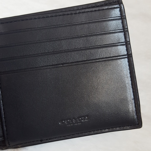 🔖NWT🔖 Men's Coach Double Billfold Wallet - Picture 4 of 4