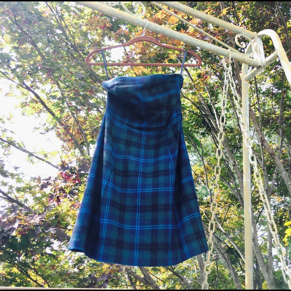 ❄️American Eagle•Plaid Wool Mini Dress❄️