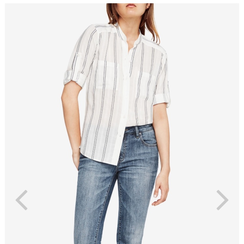BCBG Gibson Cargo-pocket Long-sleeve shirt