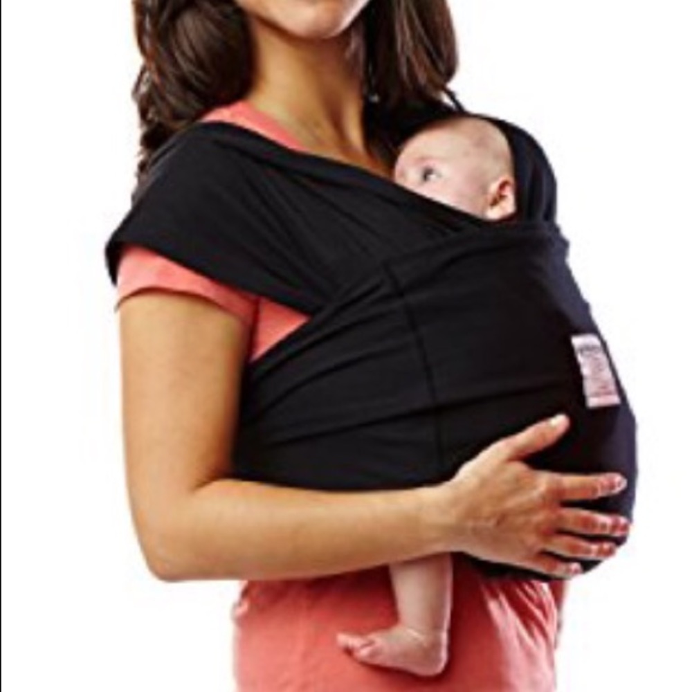 Black baby ktan wrap size XS