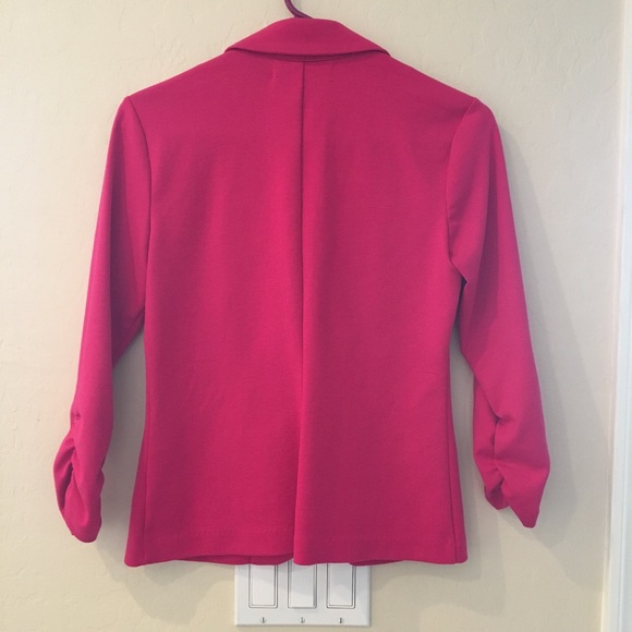 Hot Pink Blazer - Picture 2 of 3