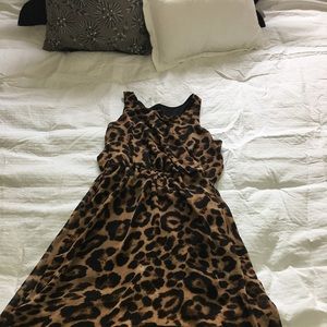Cheetah printed dress!