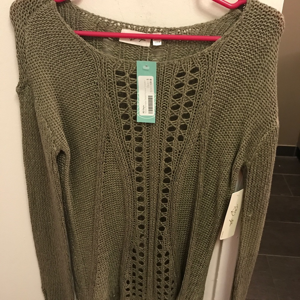 RD Style Boutique Olive Green Sweater