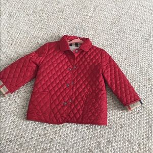 Burberry quilted jacket