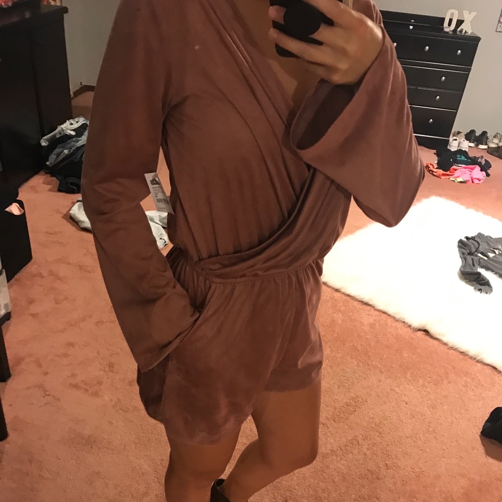 Velvet romper