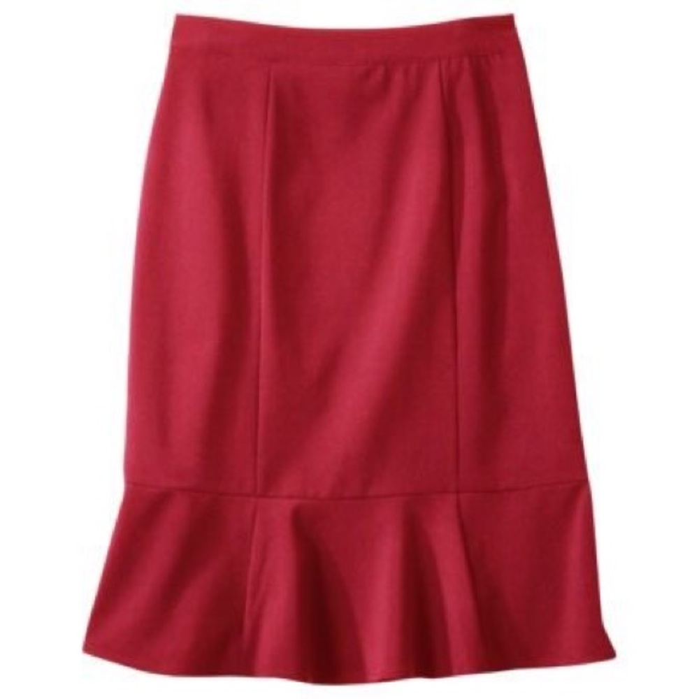 Merona Peplum Skirt sz M