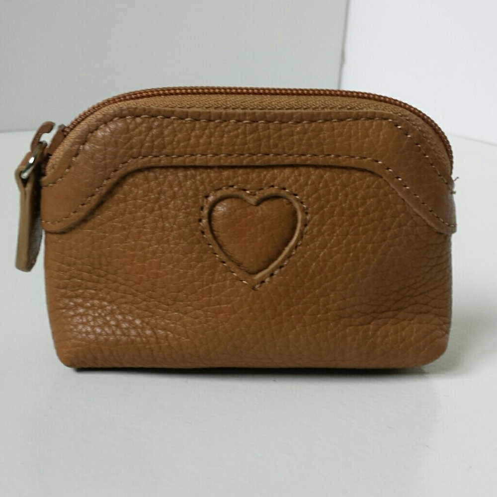 Brighton tan coin purse